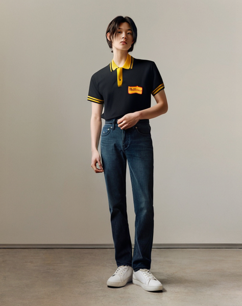 Vintage Kodak Express store staff uniform Polo Shirt