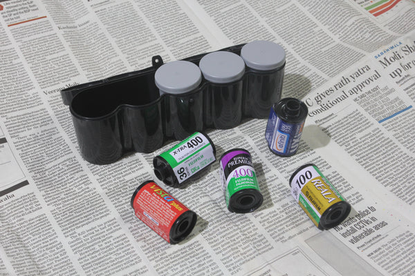 Plastic Box for 35mm Film (5 rolls per box)